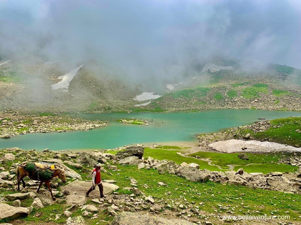 印度 India 北北印  North India 喀什米爾 Kashmir 大湖健行 trekking Kashmir Great Lakes Trek 小湖