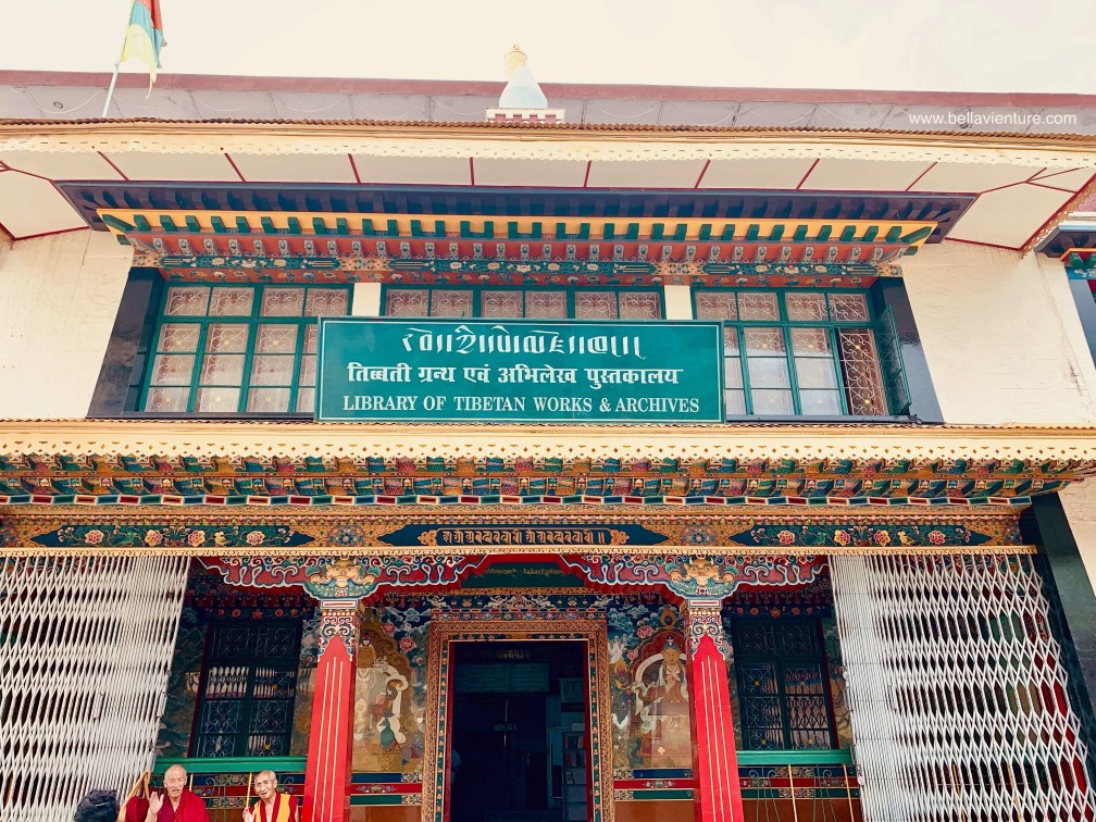 印度India  達蘭薩拉 dharamshala 西藏圖書館 Library of Tibetan works and archives