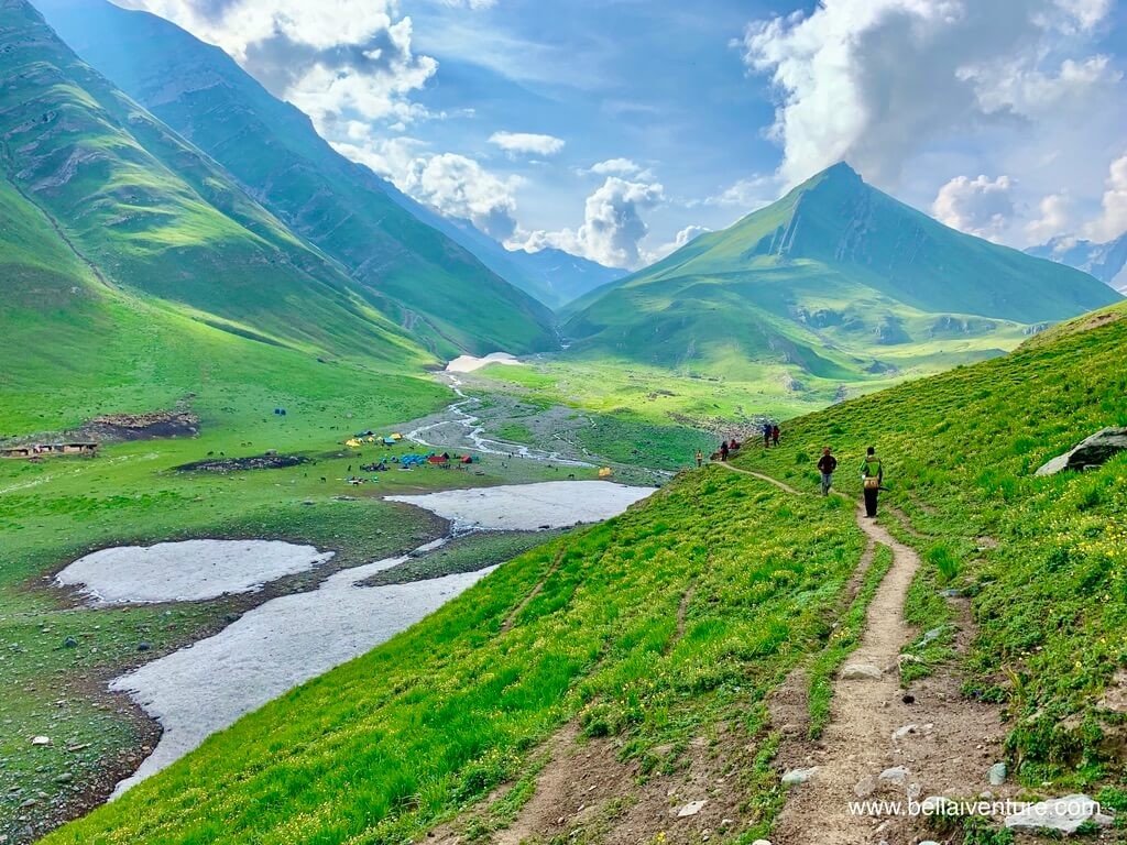 印度 India 北北印  North India 喀什米爾 Kashmir 大湖健行 trekking Kashmir Great Lakes Trek 大自然