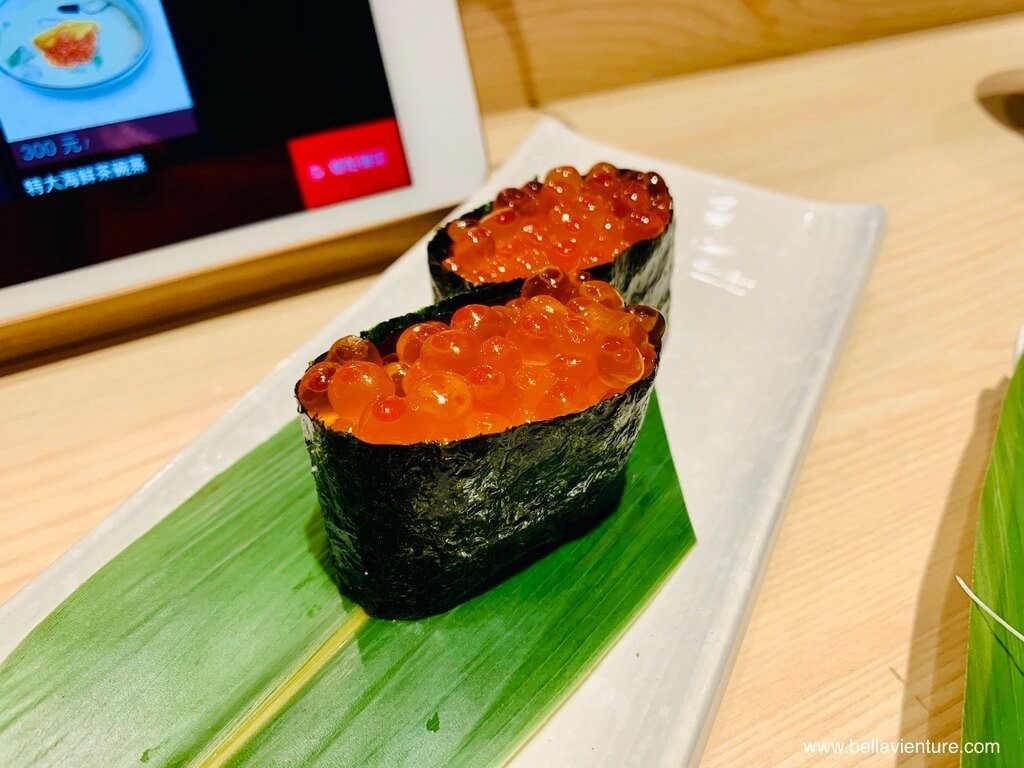 台北 大安區 壽司 迴轉壽司 美登利壽司 鮭魚卵