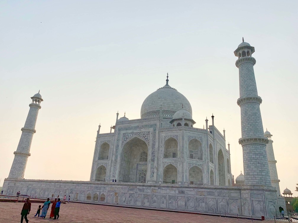 印度india  阿格拉 Agra 泰姬瑪哈陵 Taj Mahal 日出 sunrise