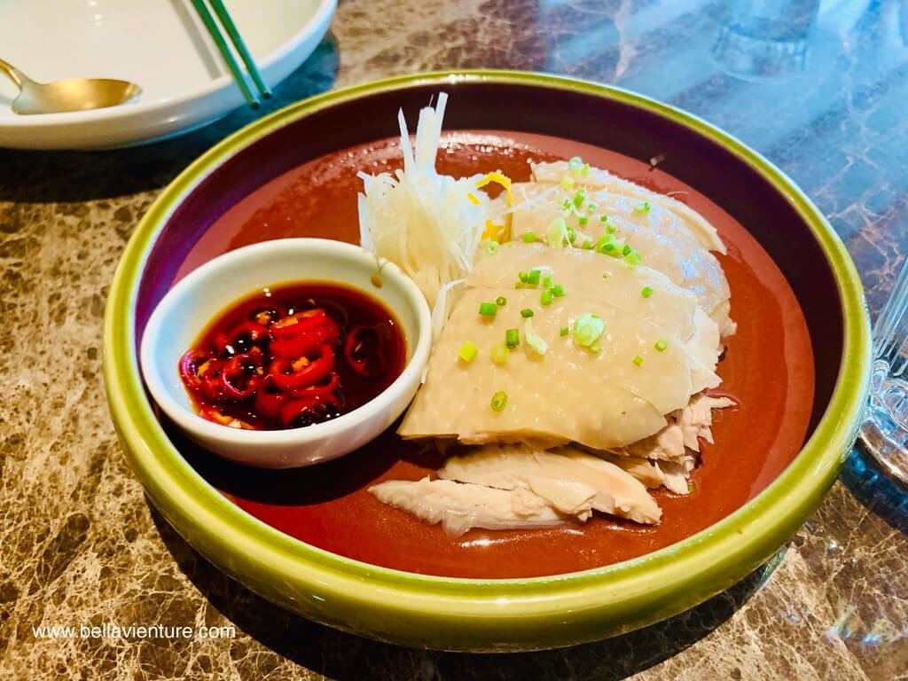微風信義 心潮飯店 冷前菜.鹹香肉汁白斬雞 Chopped boiled chicken