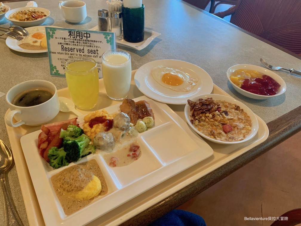 沖繩 麗山海景皇宮渡假酒店谷茶灣 西式早餐