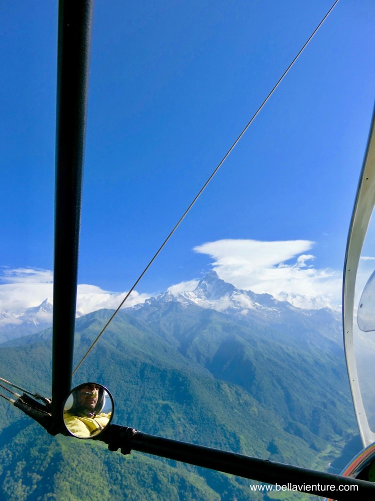 尼泊爾 波卡拉 滑翔翼 Auto plane  Fishtail 魚尾峰