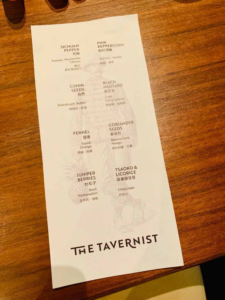 金普頓大安酒店The Tavernist 2021秋季菜單