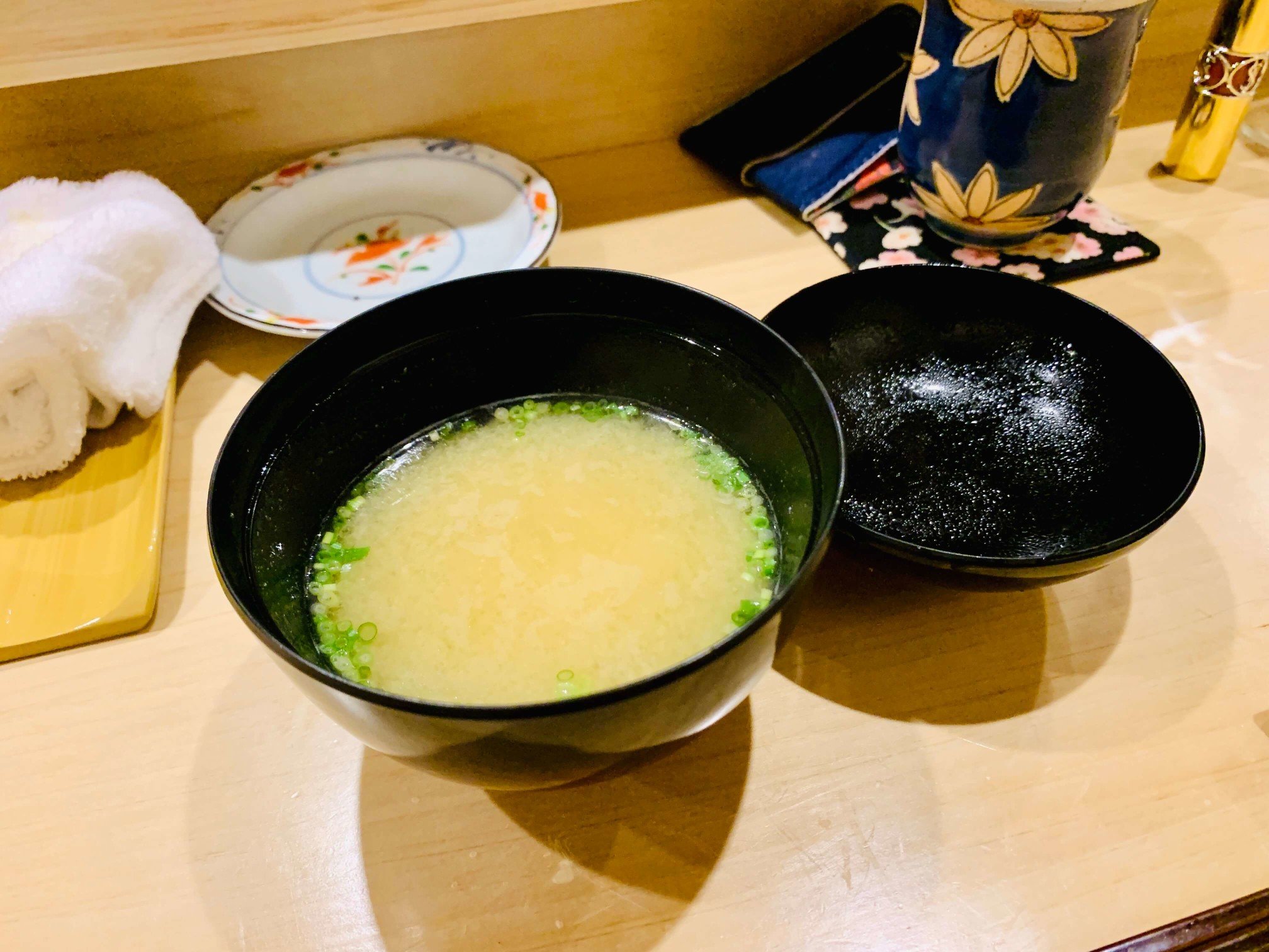 純粹板前 壽司 鮨 味增湯