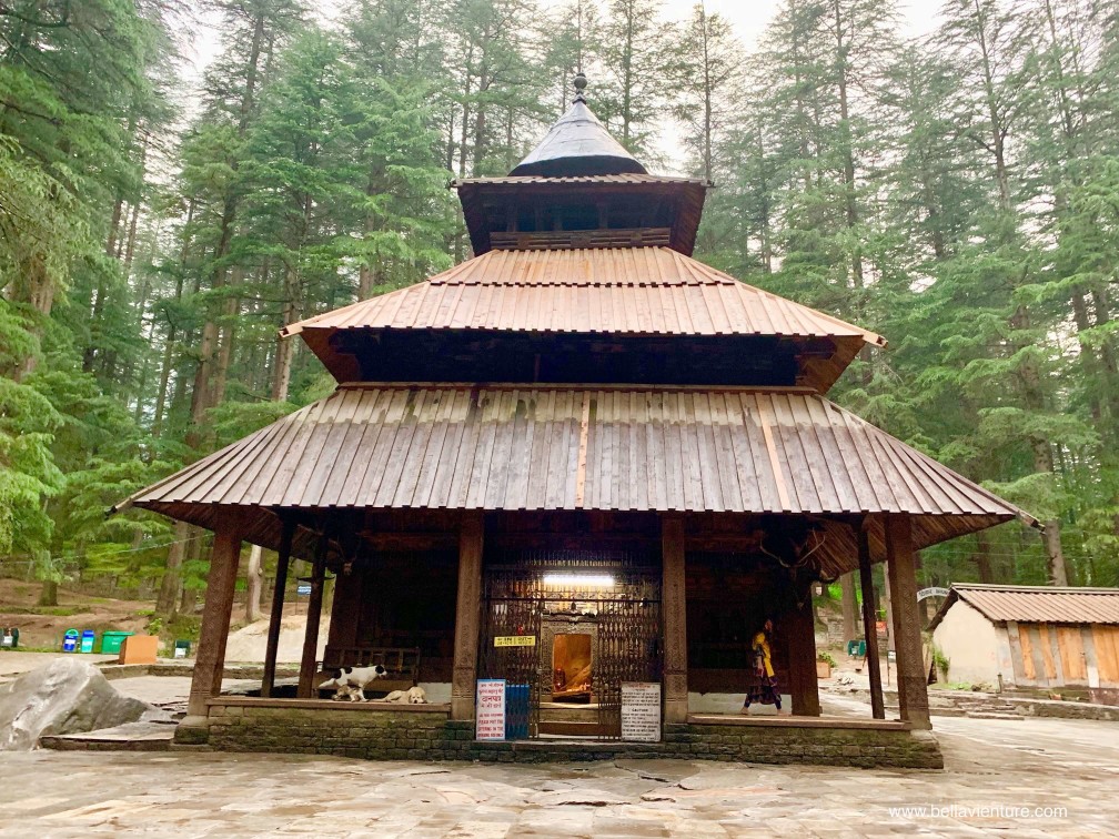 印度 India  馬納利 Manali  喜馬拉雅山 Mountain himalaya 舊馬納利 Old Manali 哈丁巴寺 Hadimba Temple