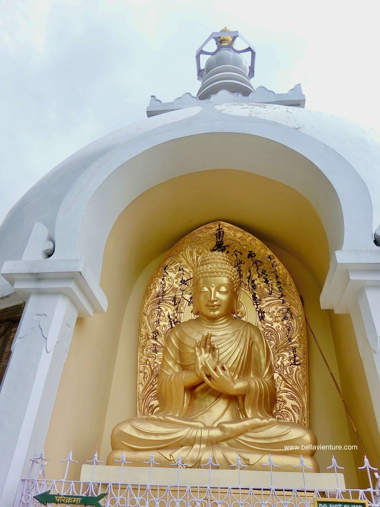 印度 大吉嶺 妙法寺和平塔  peace pagoda