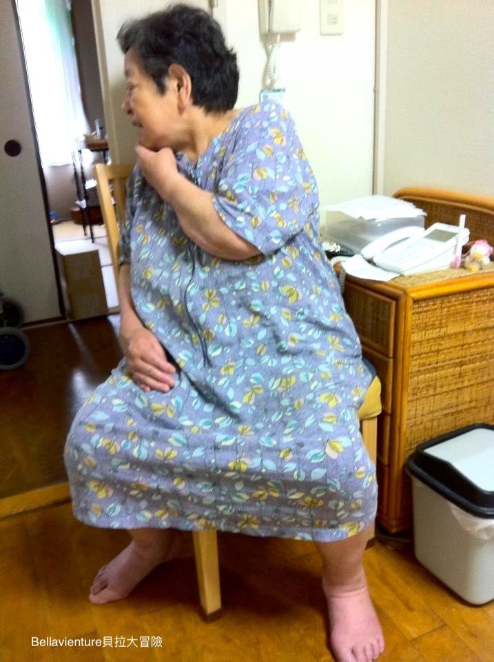 日本外婆的背影