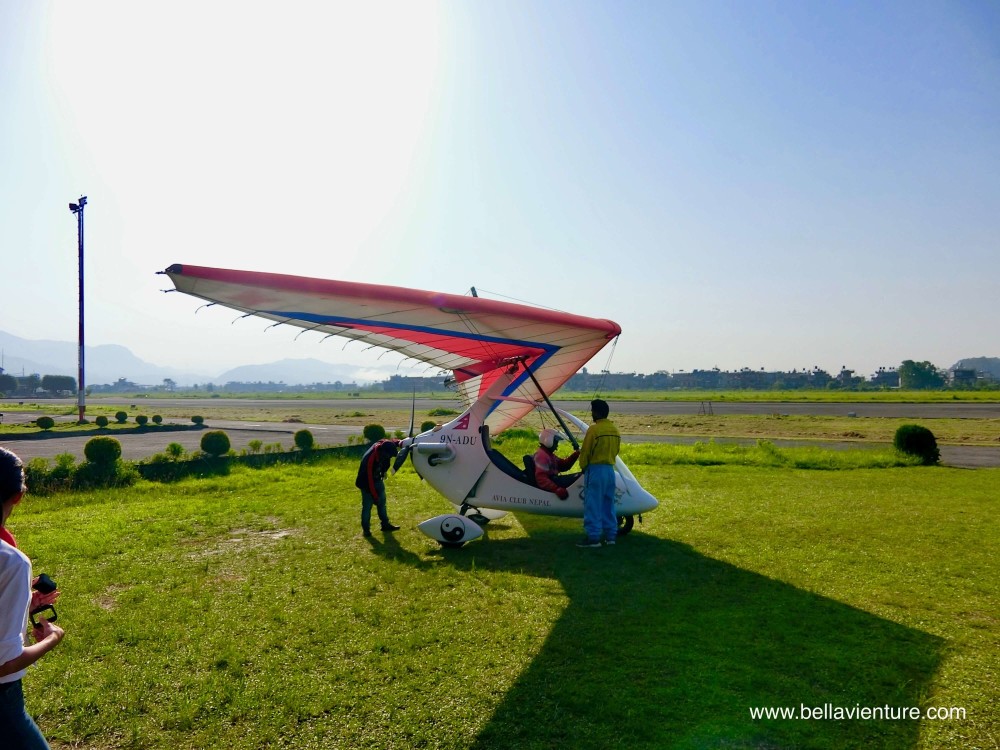 尼泊爾 波卡拉 滑翔翼 Auto plane