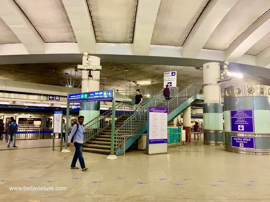 印度 India 新德里New Delhi 捷運站
