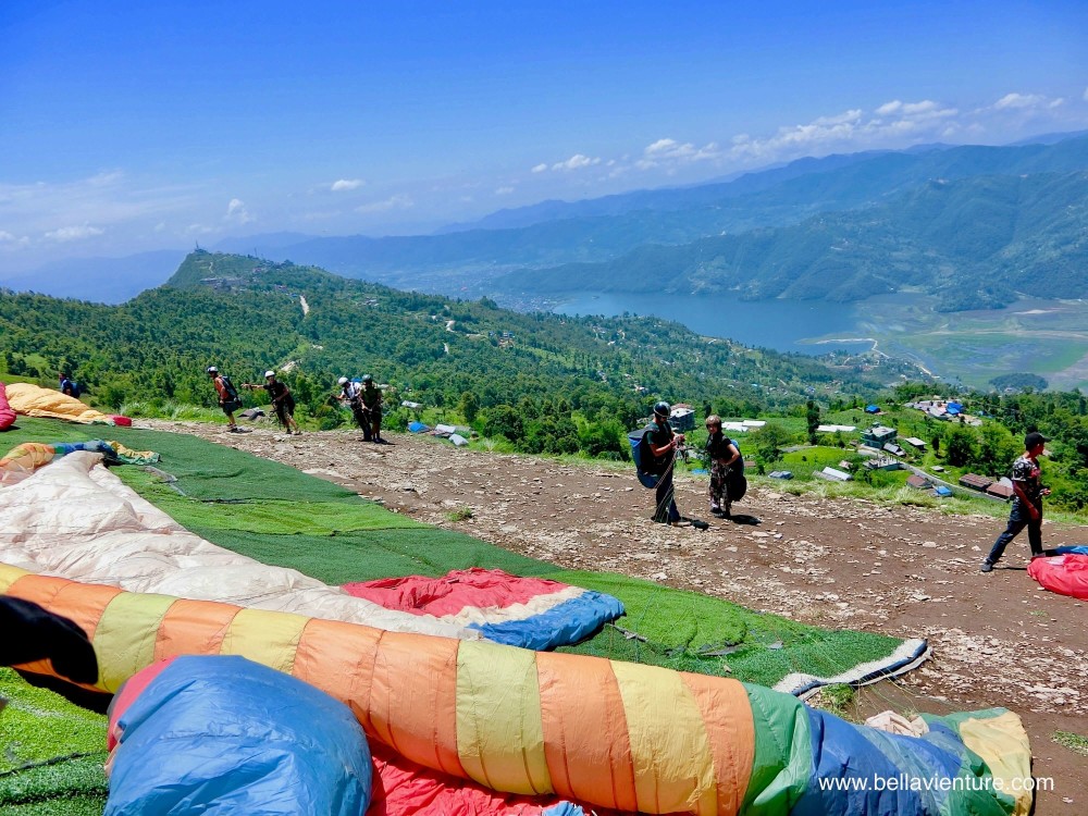 尼泊爾 nepal   波卡拉 pokhara 飛行傘 paragliding