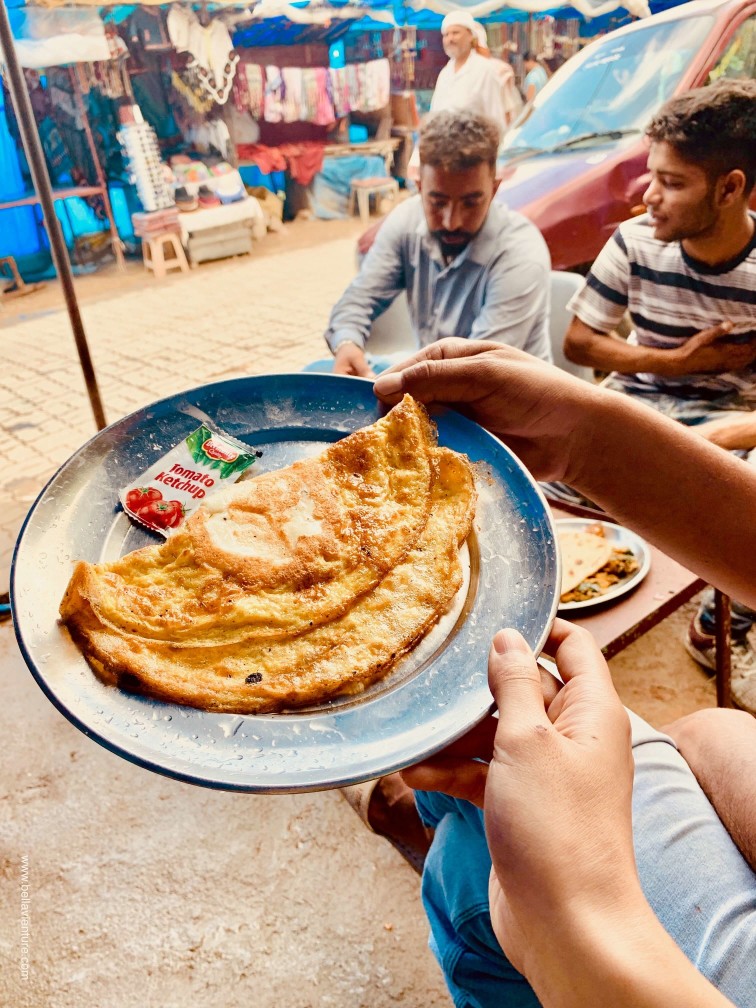 印度India 達蘭薩拉 Dharamshala 北印度 North India  早餐店 Breakfast 蛋餅