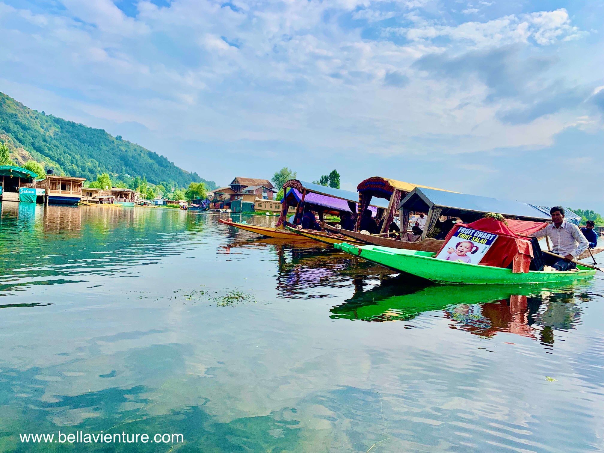 印度 India 北北印 north India 喀什米爾 Kashmir 斯里納加 Srinagar Dal lake 湖景 lakeside