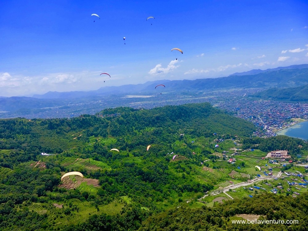 尼泊爾 nepal   波卡拉 pokhara 飛行傘 paragliding